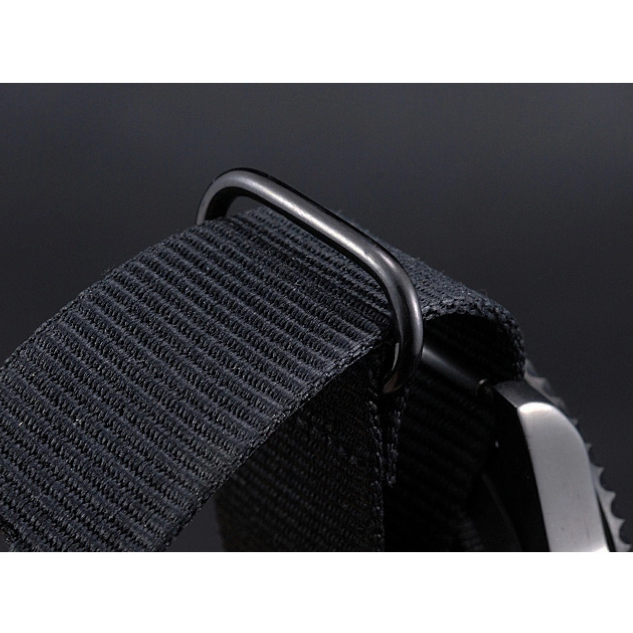 Aaa fake watches Black Nylon 622006 Strap Submariner Rolex 0806